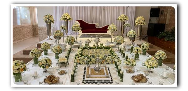 مراسم عقد در تالار 