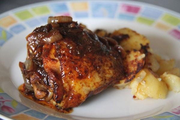 طرز تهیه مرغ با سرکه بالزامیک