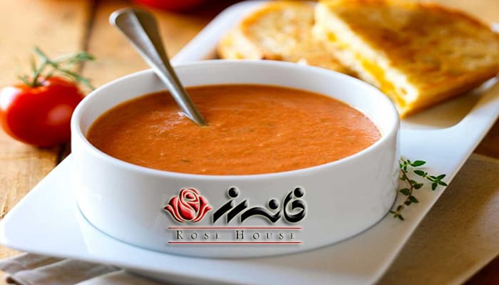طرز تهیه سوپ گوجه فرنگی