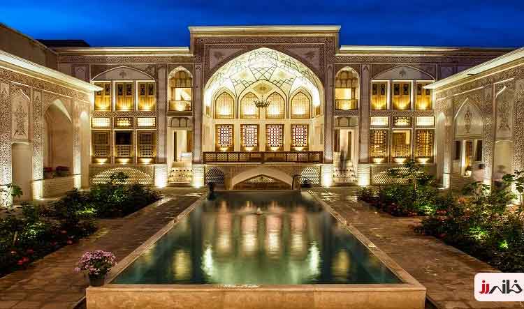  خانه تاریخی راهب کاشان